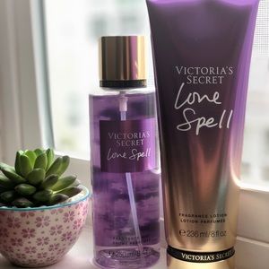 Victoria’s Secret love spell lotion & spray